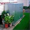Double door storage box